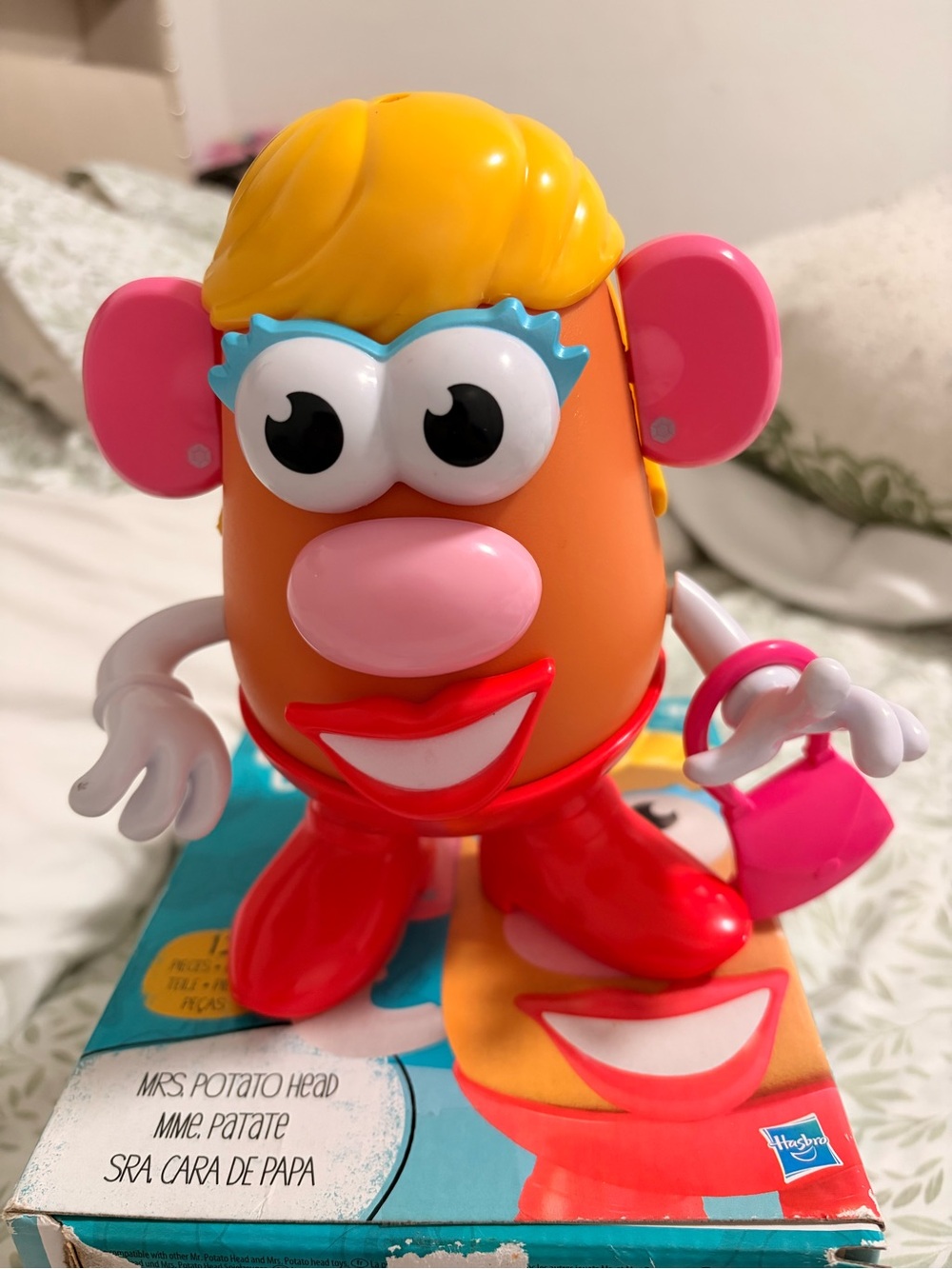 Hasbro Mrs. Potato Head Toy - Orange Body with Pink, Yellow & Red Accents